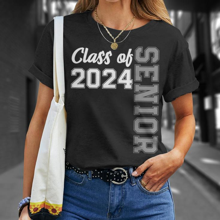 Class Of 2024 Senior 24 High School Graduation Party T-Shirt Gifts for Her