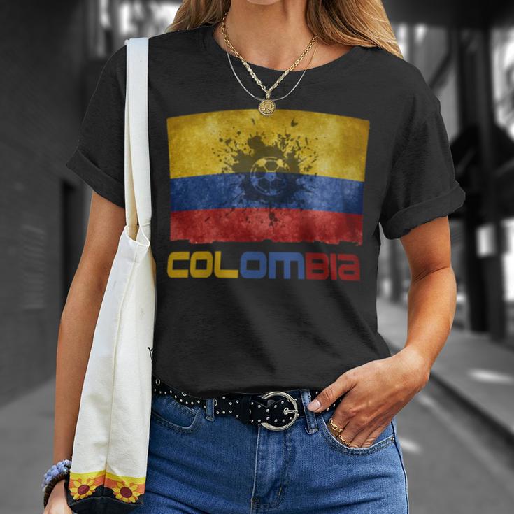 Colombia National Soccer Team T-Shirt Gifts for Her