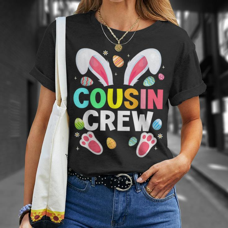 Cousin Crew Easter Bunny Family Matching Toddler Boys Girls T-Shirt Gifts for Her