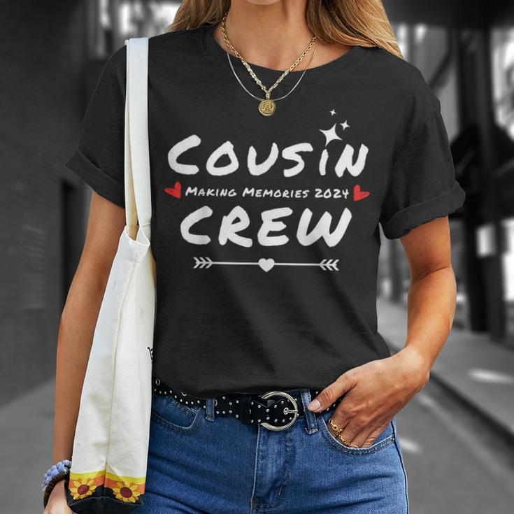 Cousin Crew Making Memories 2024 Family Reunion Trip Summer T-Shirt Gifts for Her