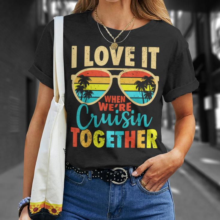 Cruise Ship Vacation Friends Couples Girls-Trip Women T-Shirt Gifts for Her