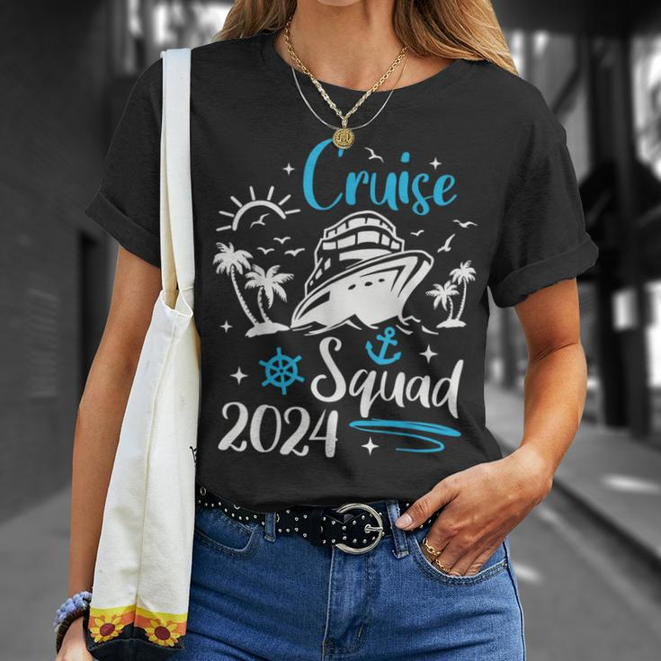 Cruise Squad 2024 Matching Family Vacation Cruise Ship 2024 T-Shirt Gifts for Her