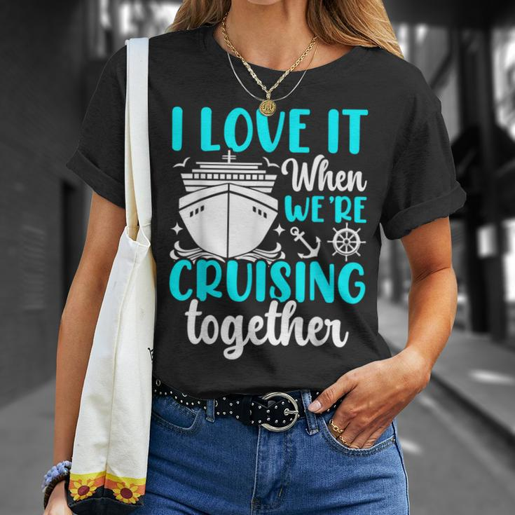Cruise Trip Ship Summer Vacation Matching Family Group T-Shirt Gifts for Her