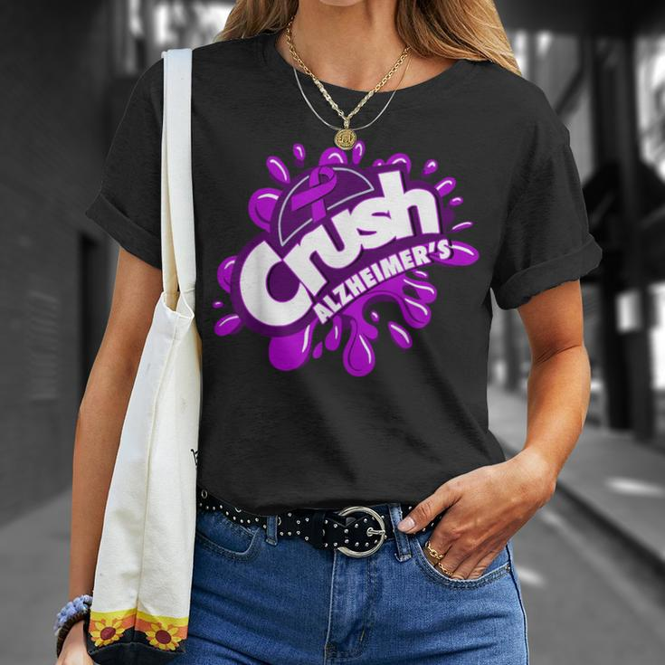 Crush Alzheimer's T-Shirt Gifts for Her