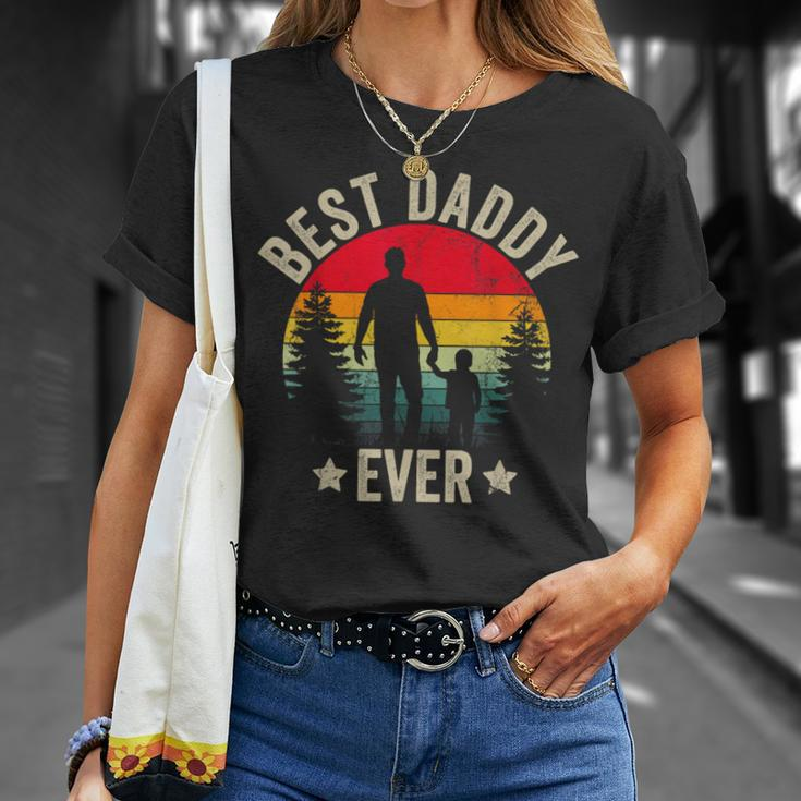 Cute Fathers Day Best Daddy Ever T-Shirt Gifts for Her