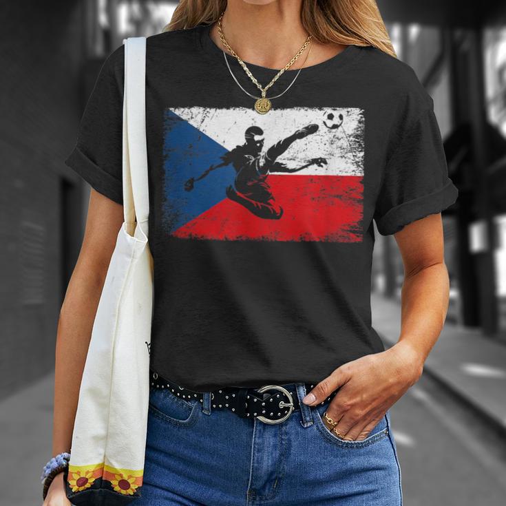 Czech Flag Football Jersey T-Shirt Geschenke für Sie