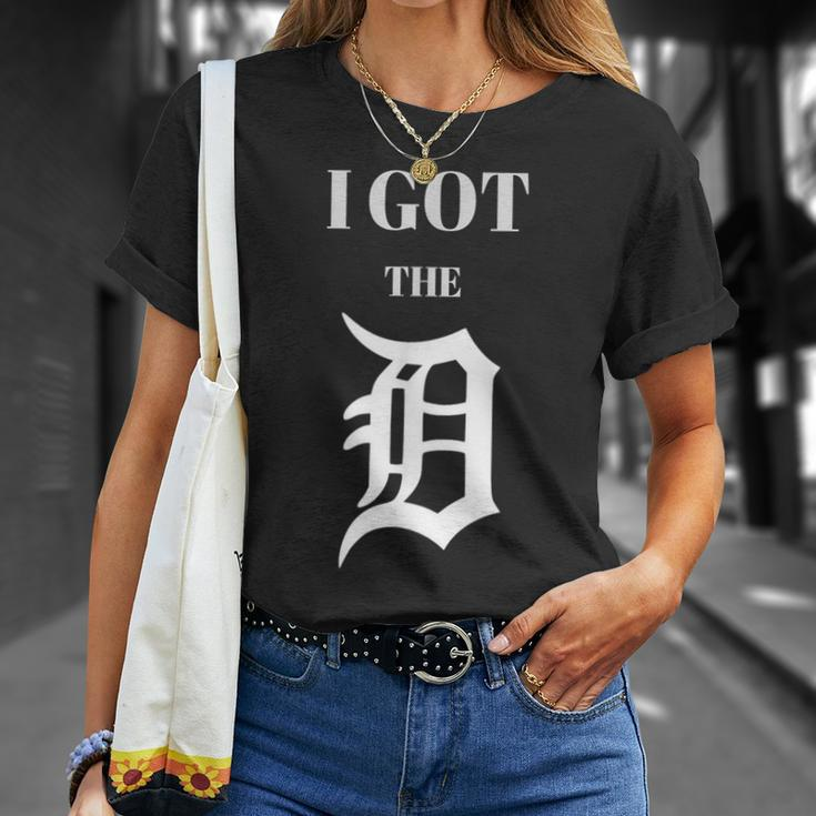 I Got The D Detroit 313 And Motown T-Shirt Gifts for Her