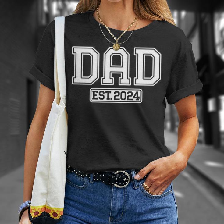 Dad Est 2024Ater 2024Ater Zu Sein 2024 Papa 2024 T-Shirt Geschenke für Sie