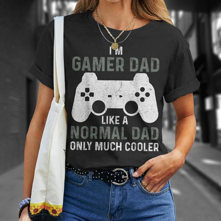 My Dad Video Games First Father's Day Presents For Gamer Dad T-Shirt Gifts for Her