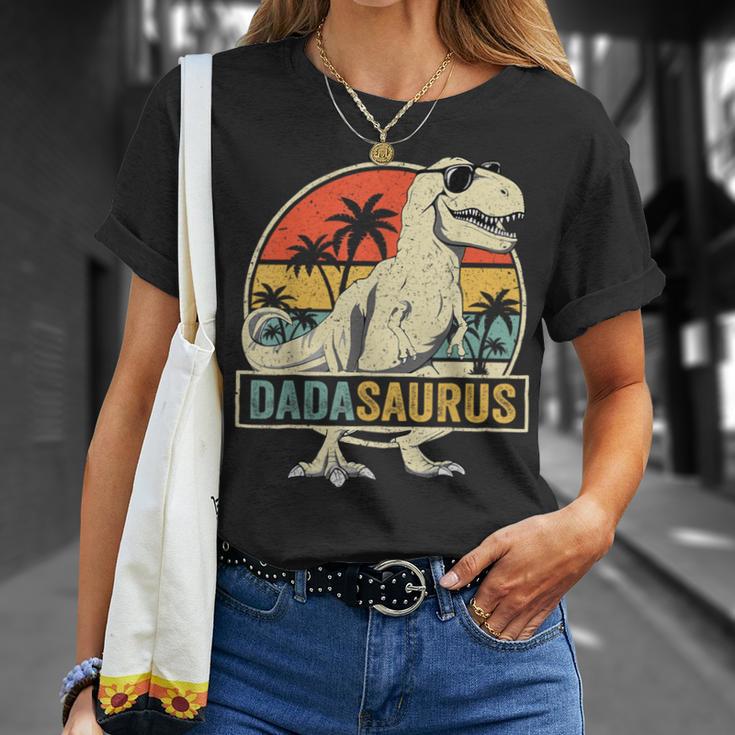 DadasaurusRex Dinosaur Dada Saurus Family Matching T-Shirt Gifts for Her