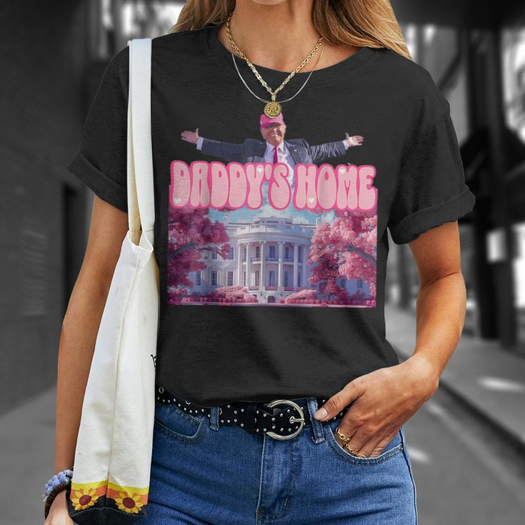 Daddy's Home T-Shirt Gifts for Her