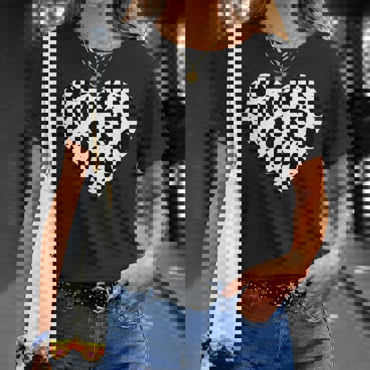 Dalmatiner Herz T-Shirt Geschenke für Sie