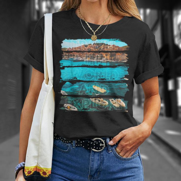 Dare To Explore Boat T-Shirt Gifts for Her