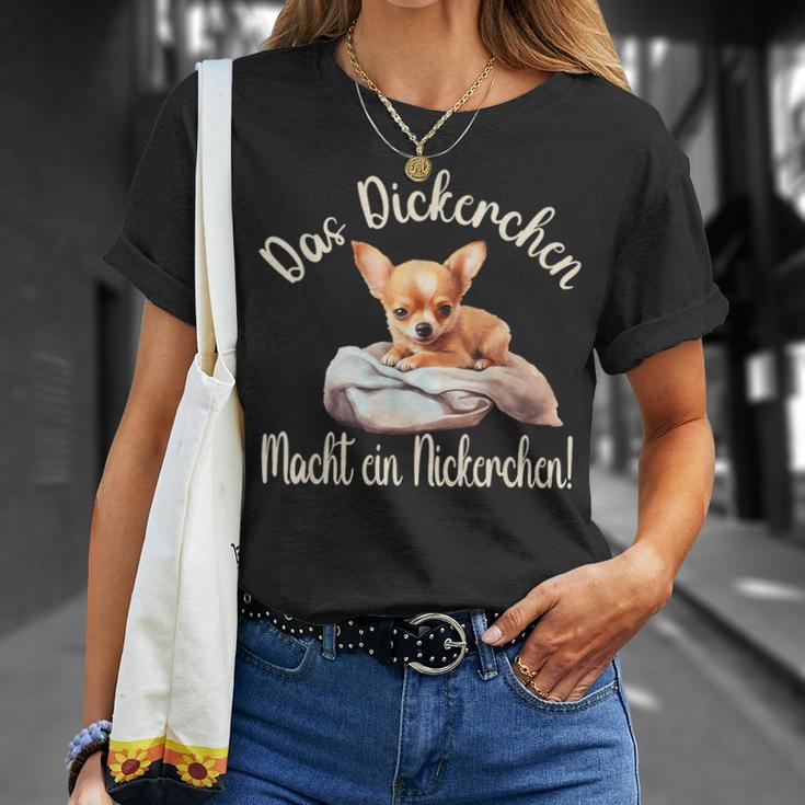 Das Dickerchen Macht Ein Nickerchen Macht Ein Nickerchen T-Shirt Geschenke für Sie