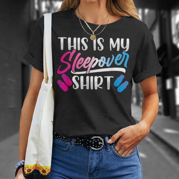 Das Ist Mein Sleepover Übernachtung Übernachten Cute T-Shirt Geschenke für Sie