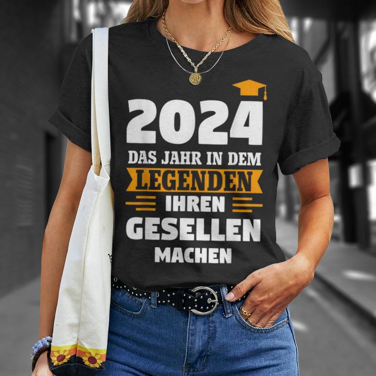 Das Jahr In Dem Leggenden Gesellen Gesellenprüfung T-Shirt Geschenke für Sie