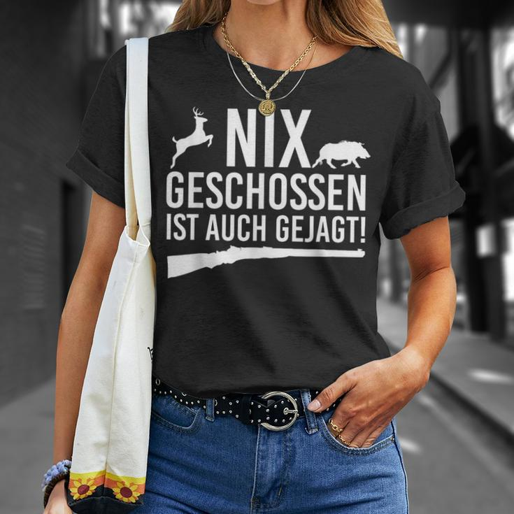 Deer Hunter Weidmannsheil Hunt Nix Schossen Ist Auch Gejagt T-Shirt Geschenke für Sie