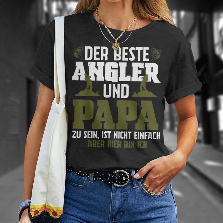 Der Beste Angler Und Papaateratertag Geschenk Herren T-Shirt Geschenke für Sie