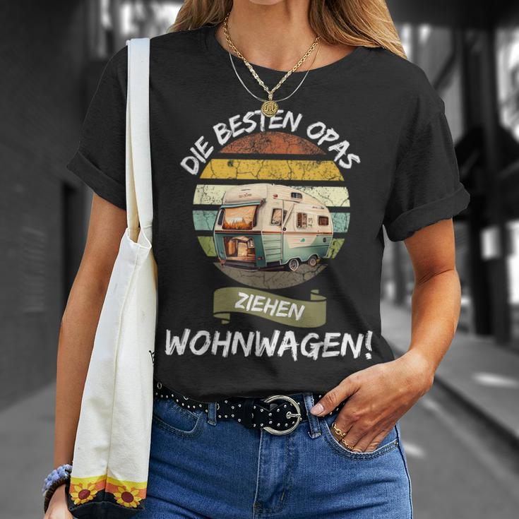 Die Besten Opas Ziehen Caravan T-Shirt Geschenke für Sie