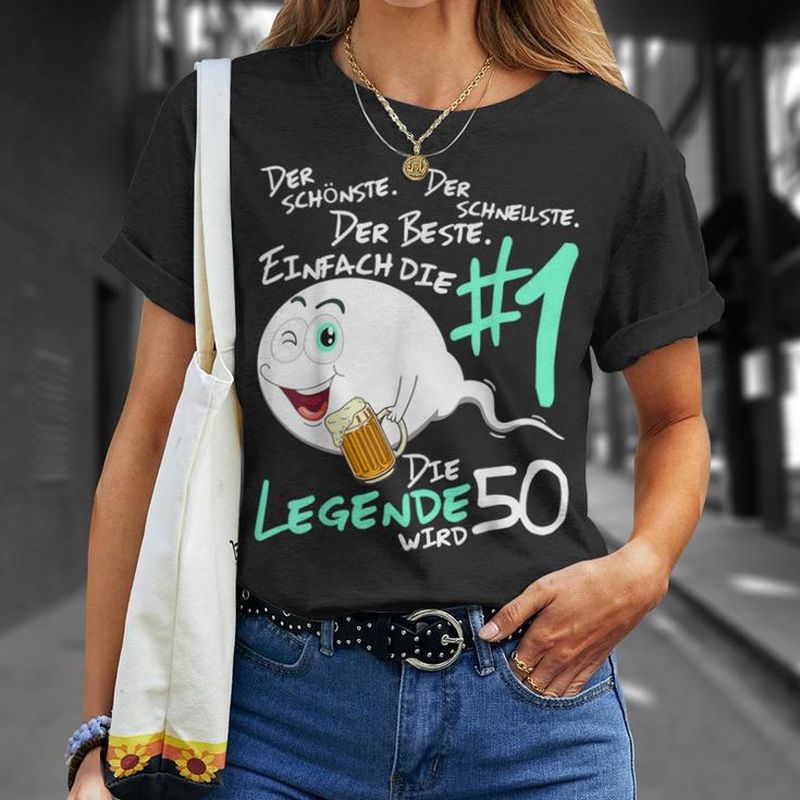 Die Legende Wird 50 Jahre 50S Birthday S T-Shirt Geschenke für Sie
