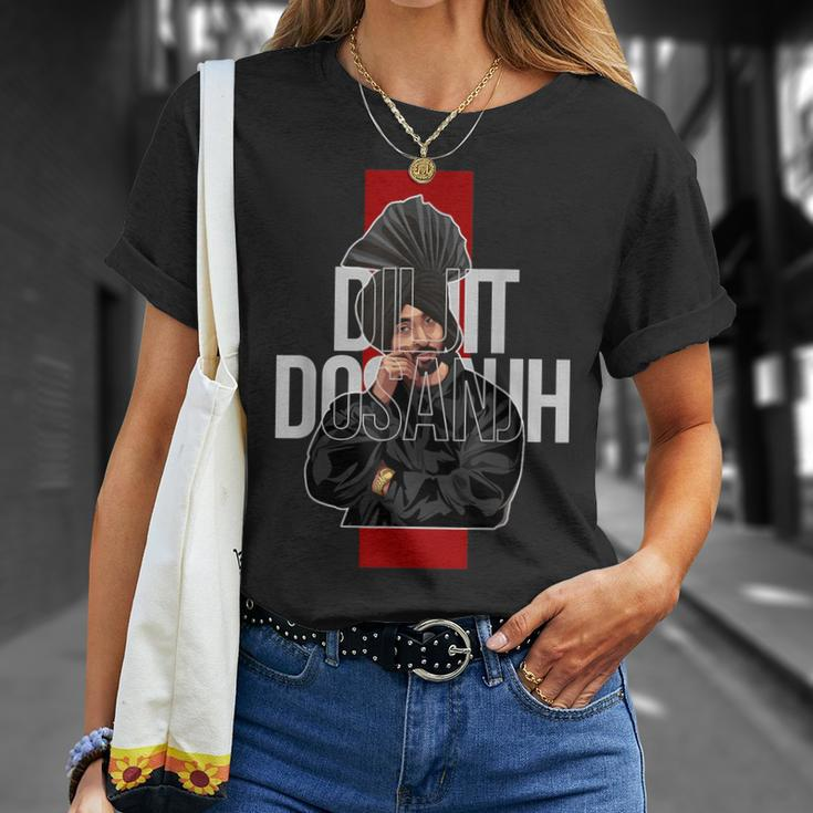 Diljit Dosanjh Punjabi Singer Desi Apparel Punjabi T-Shirt Gifts for Her