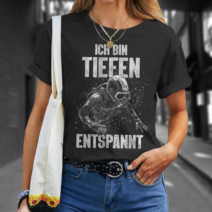 Diving Ich Bin Tief Rela T-Shirt Geschenke für Sie