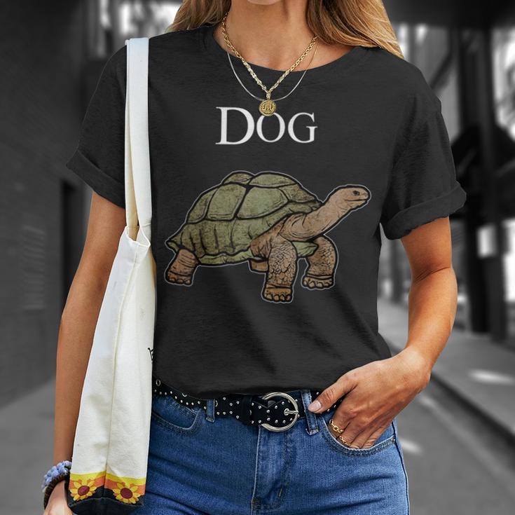 Dog Turtle Meme Joke Dogs For Women T-Shirt Gifts for Her