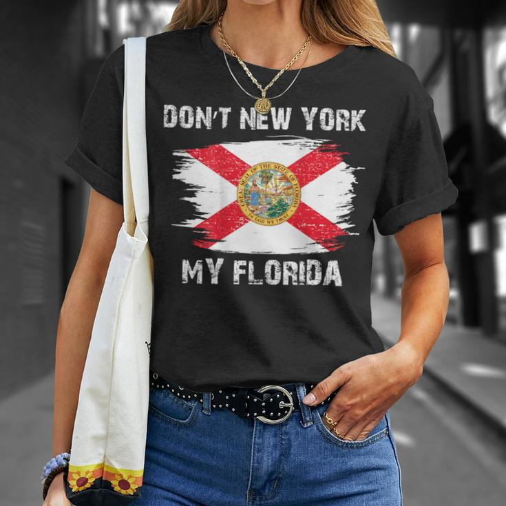 Don't New York My Florida On Back T-Shirt Gifts for Her