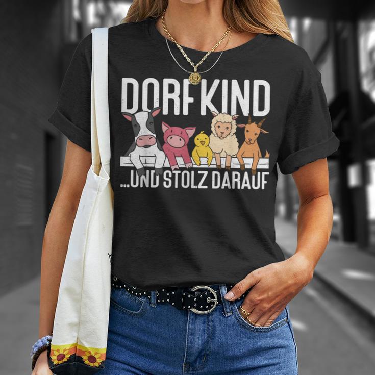 Dorfkind Und Stolz Darauf Farmers Children's T-Shirt Geschenke für Sie