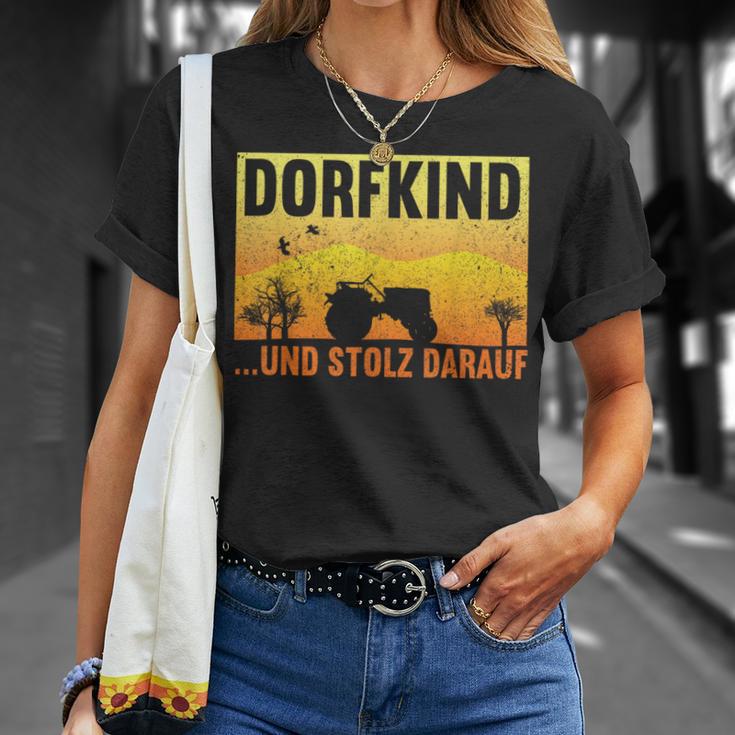 Dorfkind Und Stolz Darauf Farmers Children's S T-Shirt Geschenke für Sie