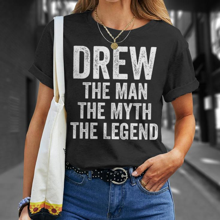 Drew The Man The Myth The Legend First Name Drew T-Shirt Gifts for Her