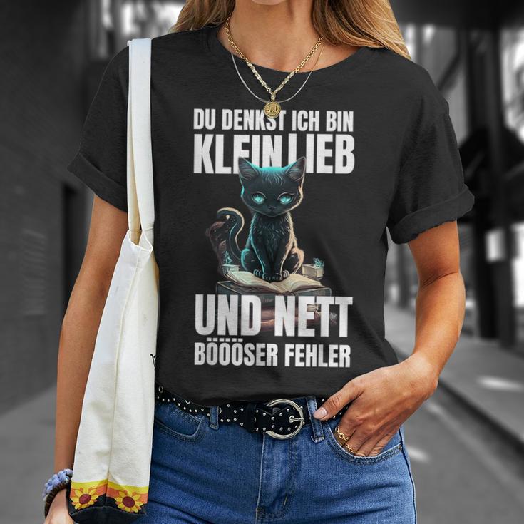 Du Denkst Ich Bin Klein Lieb Und Nett Evil Fehler T-Shirt Geschenke für Sie