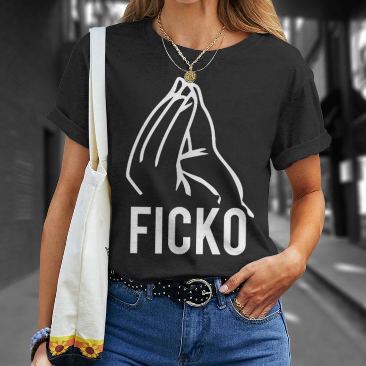 Du Ficko Wage Italian Gesture T-Shirt Geschenke für Sie