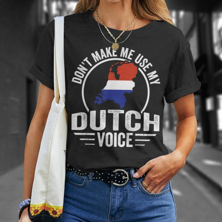 Dutch Roots Outfit Netherlands Heritage Women T-Shirt Gifts for Her