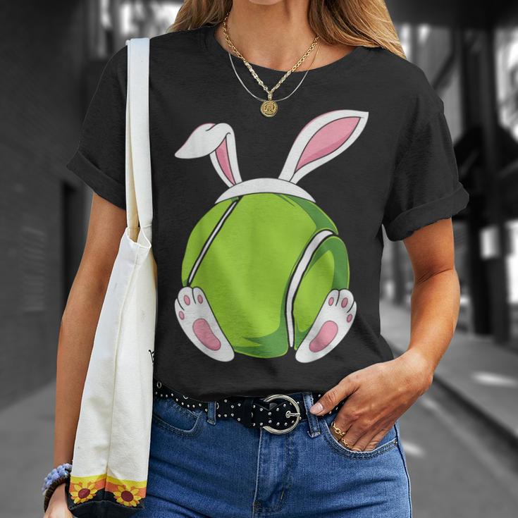 Easter Bunny Tennis Easter Tennis Rabbit Ears T-Shirt Geschenke für Sie