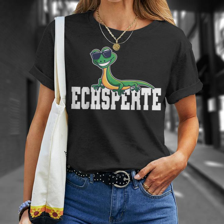 Echspertin Lizard Reptiles T-Shirt Geschenke für Sie