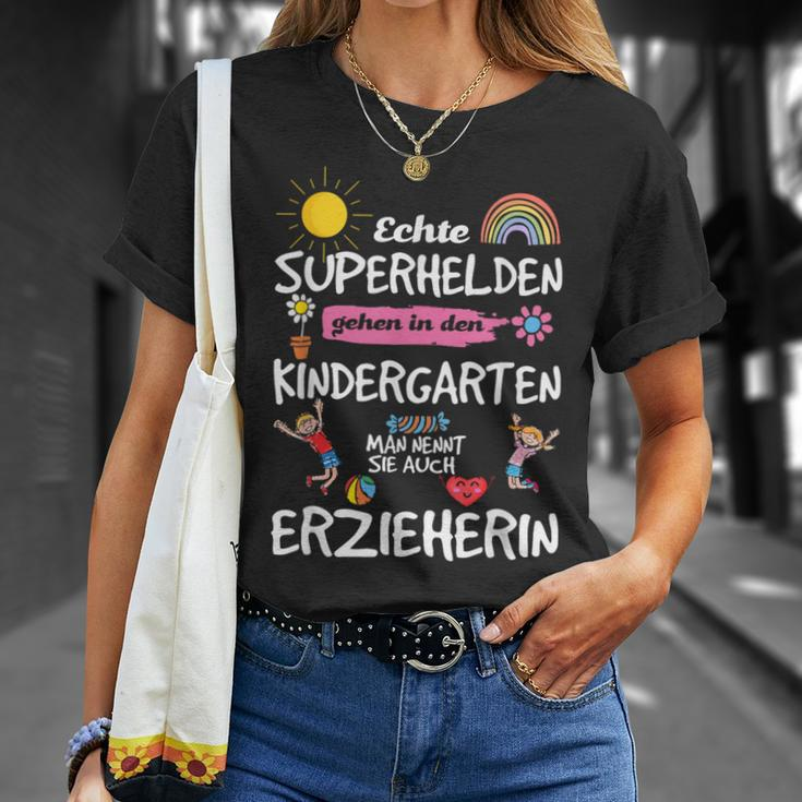 Echte Superhelden Ggehen In Kindergarten Go In Kindergarten T-Shirt Geschenke für Sie