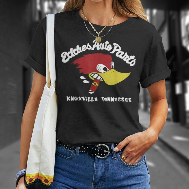 Eddies Auto Parts Knoxvilles Tennessee T-Shirt Gifts for Her