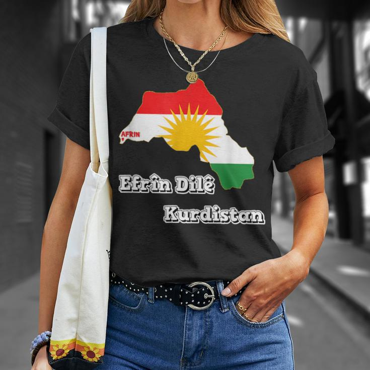 Efrin Dile Kurdistane T-Shirt Geschenke für Sie
