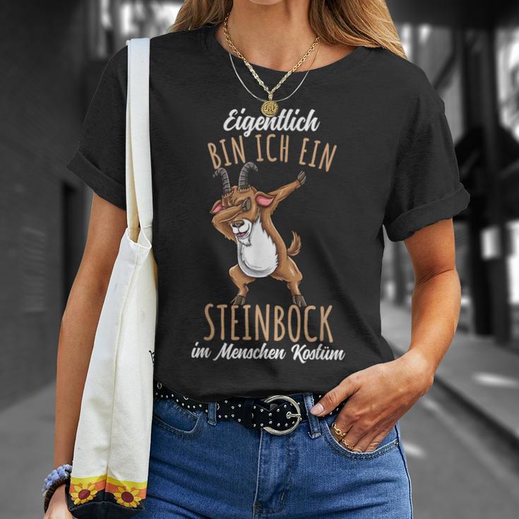 Eigentlich Bin Ich Ein Steinbock Kostüm T-Shirt Geschenke für Sie