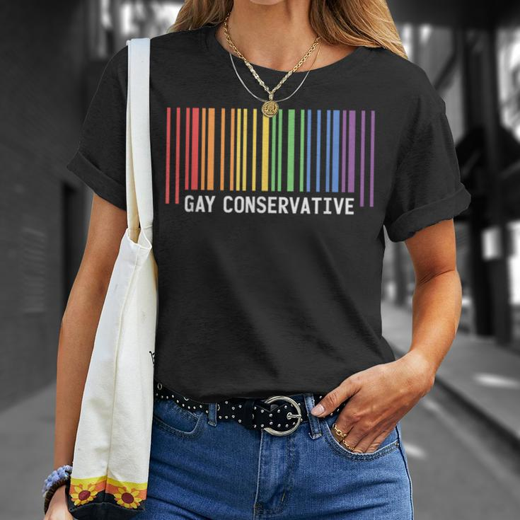 Election Gay Republican Conservative Barcode T-Shirt Gifts for Her