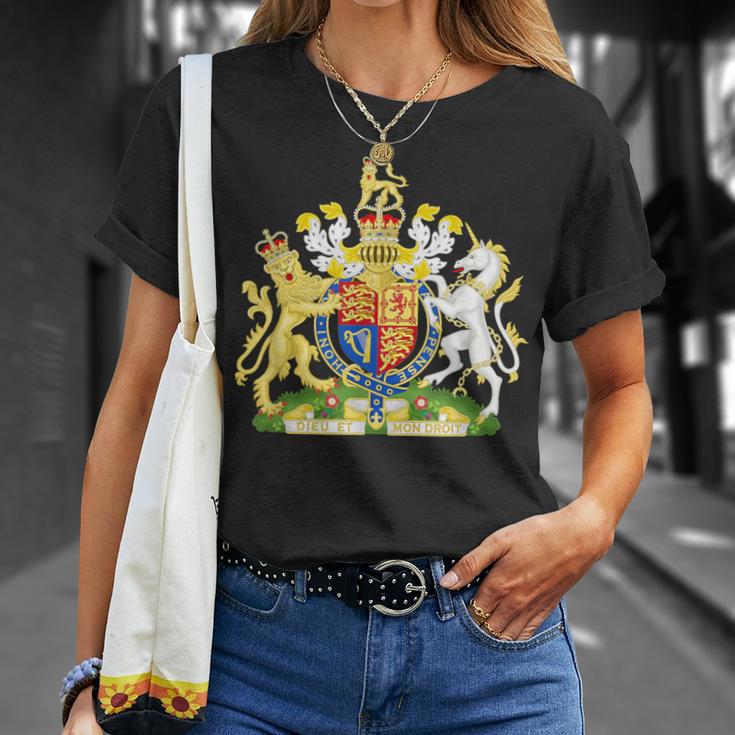 England Crest Flag Souvenir London T-Shirt Geschenke für Sie