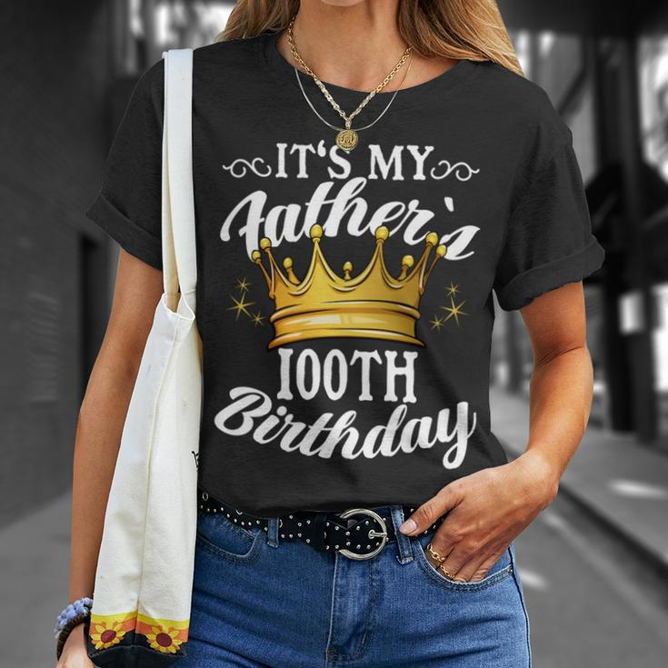 Es Ist Der 100 Geburtstagon Crown 100 Geburtstag T-Shirt Geschenke für Sie