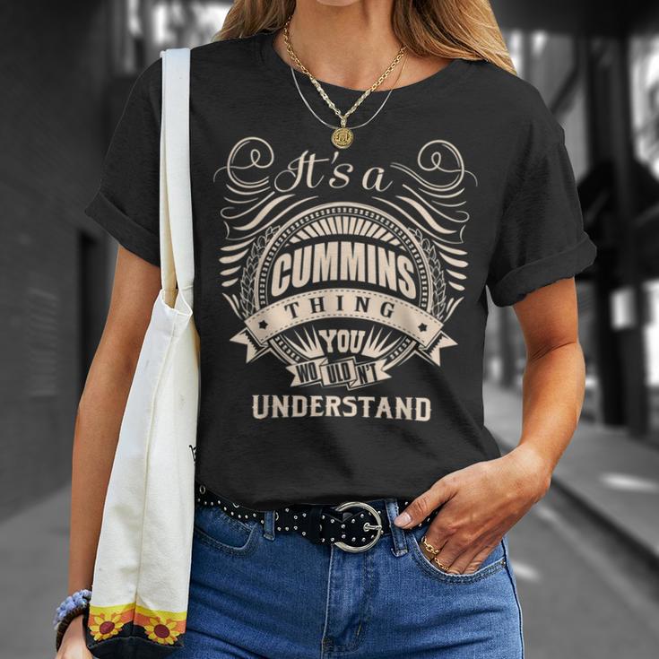 Es Ist Eine Cummins-Sache Die Du Nicht Understand S T-Shirt Geschenke für Sie