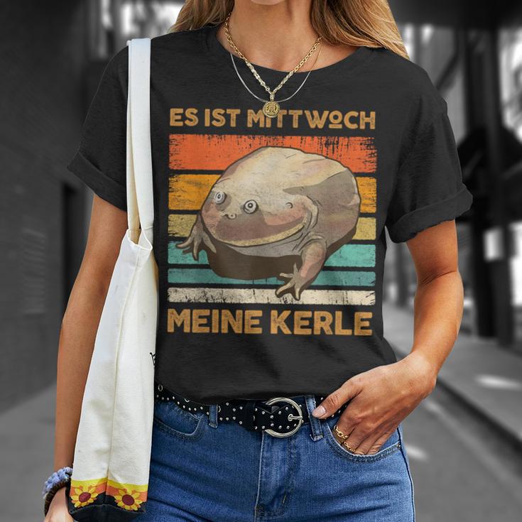 Es Ist Mittwoch Meine Kerle Wednesch Frog Meme T-Shirt Geschenke für Sie