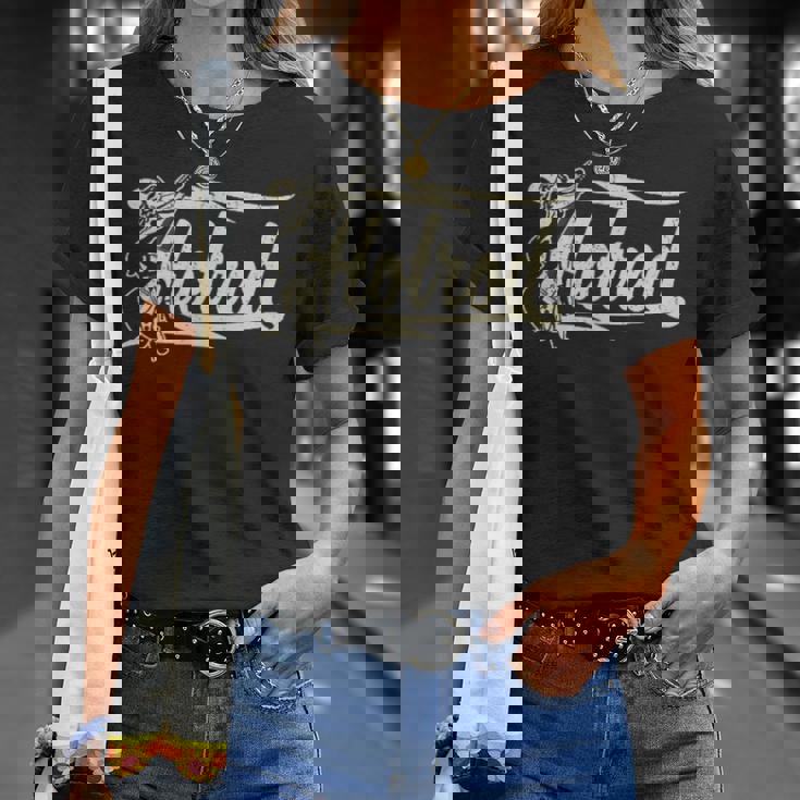Estilo Retrointage Hotrod Rockabilly Diseño Envejecido Camiseta unisex Regalos para ella