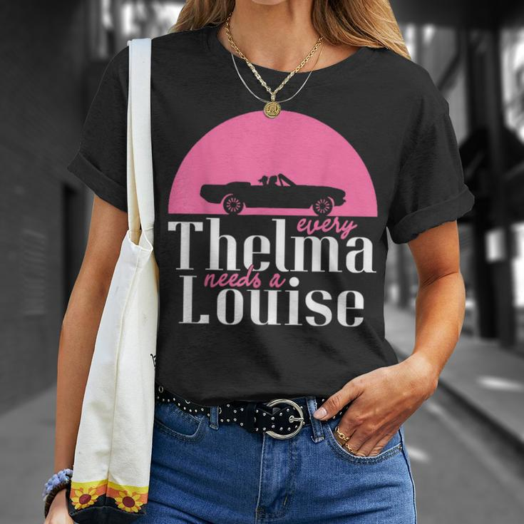 Every Thelma Needs A Louise Bestfriends T-Shirt Gifts for Her