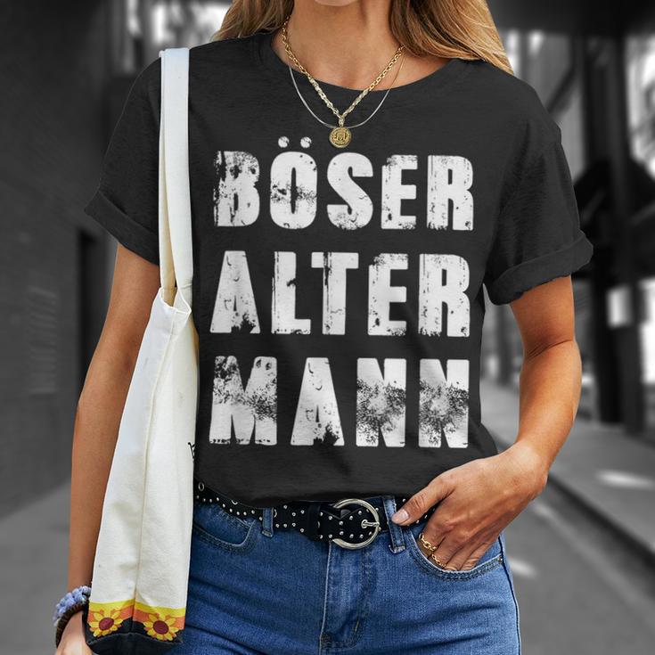 Evil Old Man Idea For Men T-Shirt Geschenke für Sie