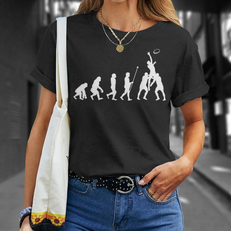 Evolution Of Rugby T-Shirt Gifts for Her