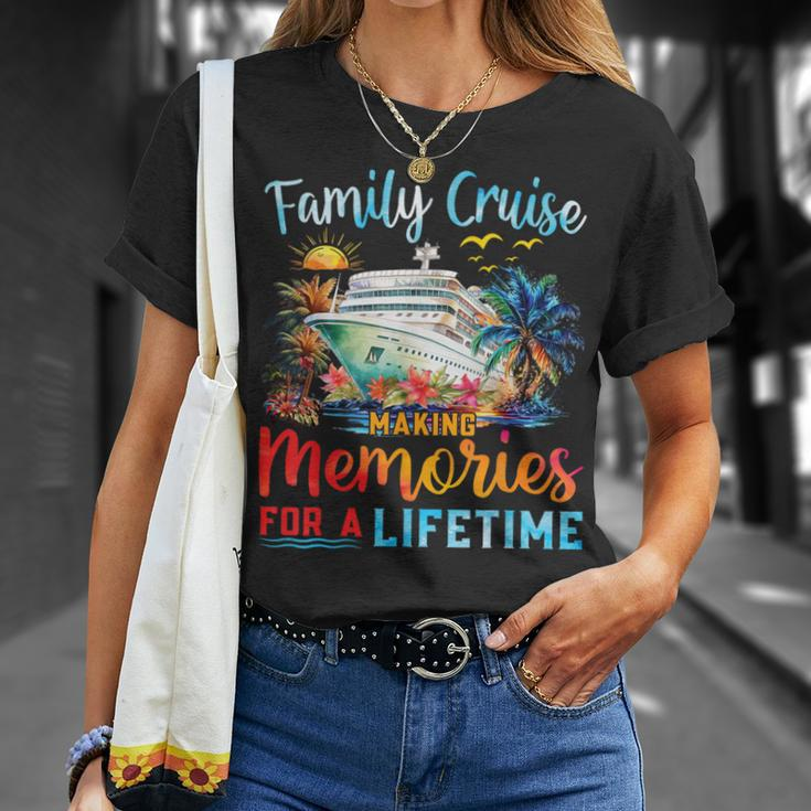 Family Cruise 2024 Making Memories Lifetime Family Vacation T-Shirt Gifts for Her
